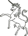 (image for) Unicorn Outline Silhouette
